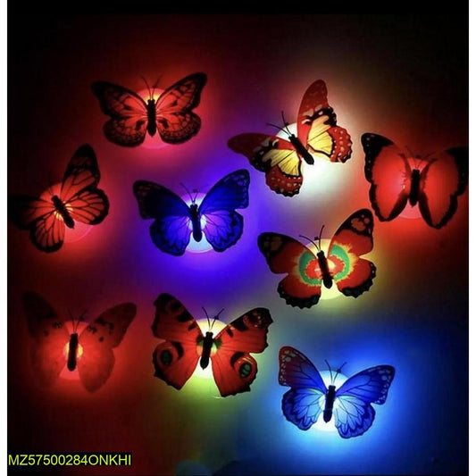 Led Butterfly Night Light 6 Pcs